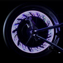 14RGB LED Cycling Bicycle Wheel Spoke Light MTB Road Bike Safety Warning Lamps