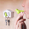 Bird House Key Holder Mini Bird Nest KeyChain Anti-lost Key Holder for Home