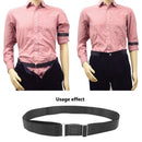 Non-Brief Near Shirt Stay Holder Black Adjustable Belt Formal Dressing Accessory