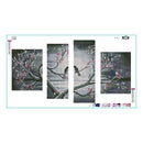 AnySell Birds 5D Diamond Paintings Full Drill Set, 4-Pictures Combination Kits Cr