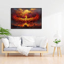 Flaming Phenix Oil Paint By Numbers Kits DIY Craft Coloring Drawing Home Decor