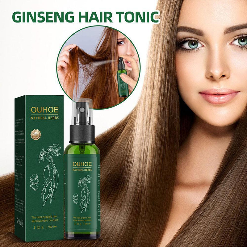 Ginseng hair nourishing liquid 100ml hair nourishing liquid anti-fall`