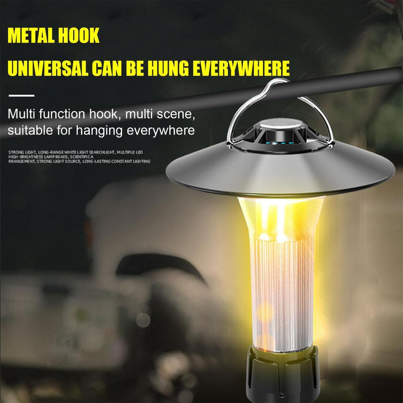 Multifunction Camping Tent Lantern LED Mini Emergency Light~