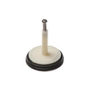 Connection Round Pop-Up Waste Pipe Concealed Bath Overflow Bathtub Drain Tube