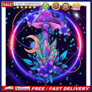 DIY Diamond Painting Full Round Drill Colored mushroomsof Rhinestone