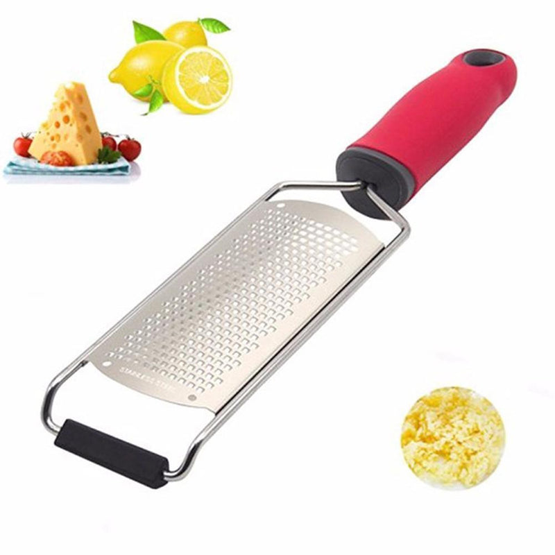 Stainless Steel Garlic Ginger Lemon Grating Zester Cheese Grater Utensil