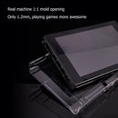 Soft TPU Transparent Shell Back Case for NS Switch Split Clear Protective Cover