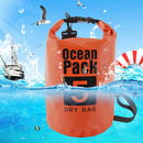 Waterproof Dry Bag Pack Sack Swimming Kayaking River Trekking (5L Orange) Newly