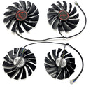 2x Graphics Card Fan for MSI R9 390X 390 380/R7 370 GAMING Graphics Card