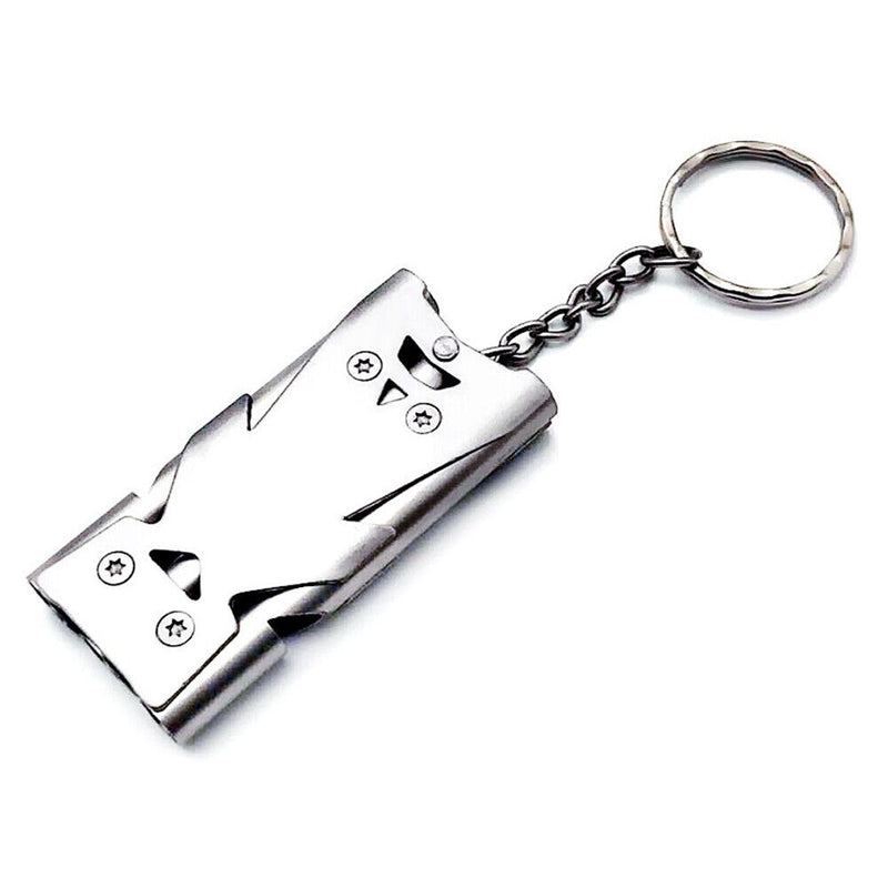 Outdoor Three-Pipe Emergency Survival Whistle EDC Portable High Decibel Whist