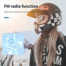Bluetooth-Compatible Wireless Helmet Headset Motorcycle Rider Music Headphone