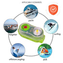 Life Jacket Light LED Self-Lighting Life Saving Conspicuous Lamp (Green)
