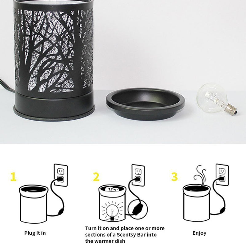 Aromatherapy Lamp Wax Melt Warmer Fragrance Diffuser Essential Oil Lamp