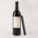 Wine Bottle Opener Pin Cork Remover Air Pressure Kitchen Corkscrew (Black)