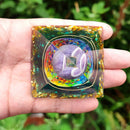 Orgonite Pyramid Healing Chakra Reiki Meditation Orgone Energy Generator Crafts