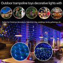 LED Net Fairy Lights Home Wedding Party Christmas Decor (Blue Light EU) Newly