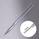 Nail Brush Manicure Gel Brush Transparent Aurora Macaron for Nail Art (B) Newly