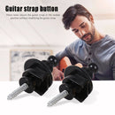 2pcs Electric Guitar Strap Lock Button Anti-slip Musical Instruments Belt Nai