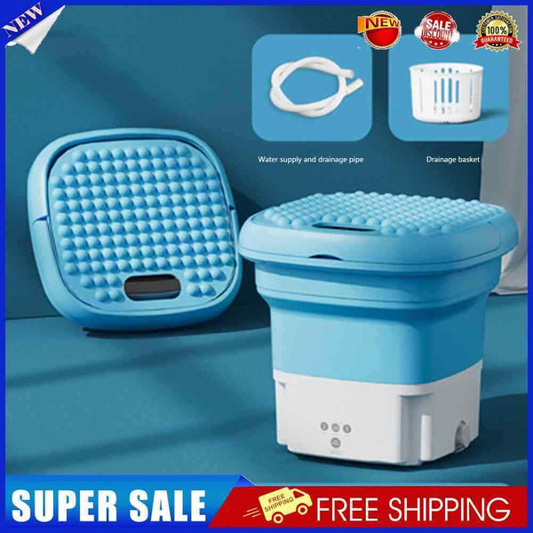 #A Foldable Mini Washing Machine Multi-purpose Machine Home Appliance for Househ