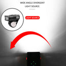 2pcs Bike Light T6 LED Bicycle Riding 800LM Headlight Night Safety Taillight Set