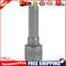 Six Angle Hex Socket Nut Driver Sleeve Nuts Nozzle Drill Bit Adapter (8mm)