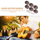 6pcs Folk Electric Guitar String Tuner Knob Handle Guitar String Tuning Pegs Cap