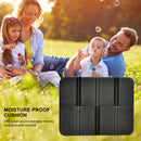 Camping Cushion Seat Foldable XPE Foam Pads Waterproof for Picnic (Black) Newly