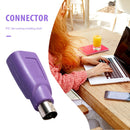 2pcs PS2 Male to USB Female Adapter Computer Mouse Keyboard Converters