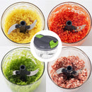 Kitchen Pulling Manual Food Rope Processor Shredder Meat Chopper (S)