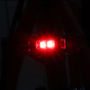 Waterproof LED Bicycle Cycling Light 3 Modes Bicycle Drone Lighting Warning Back