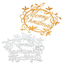 Christmas Words Metal Punching Molds Stencil Scrapbooking Dies Card Photo Album