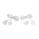 LED Light String Extension Power Cord for Home Christmas Garland Lamp (B)