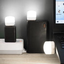 Mini USB Plug Lamp Computer Mobile Power Reading Book Light (White 1pc) Newly