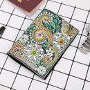 DIY Special Shaped Diamond Painting PU Leather Passport Protective Cover Newly