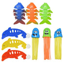 3pcs Underwater Training Children Pool Throwing Diving Game Toys (Fishbone)