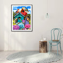 5D Diamond Painting Animal Full Round Drill DIY Wall Art Rhinestone Picture