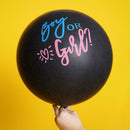 36inch Girl or Boy Gender Reveal Latex Confetti Balloon Z9D4 7Y8Y G Party Q8A9