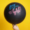 36inch Girl or Boy Gender Reveal Latex Confetti Balloon Z9D4 7Y8Y G Party Q8A9