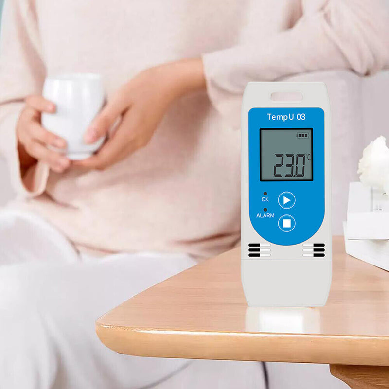 Temperature Humidity Data Logger Reusable RH Data Humiture Recorder USB