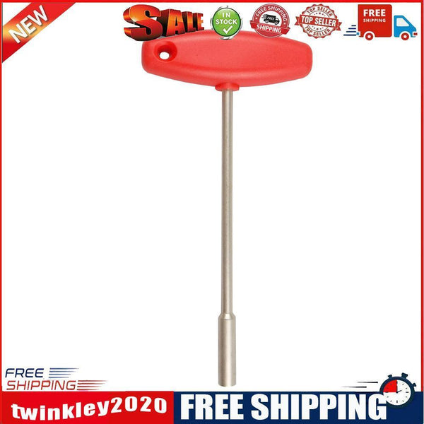 Bike Concealed Spoke Wrench T Shaped Sleeve Built-in Spoke Cap Tool (4.7mm)