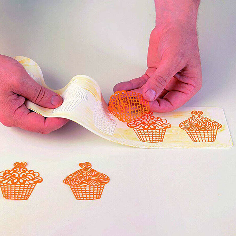 Sugracraft Lace Mold Lace Mat for Fondant Chocolate Wedding Cake Decorating T