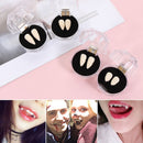 4 Boxes Kid Party Horrific DIY Prop Halloween False Teeth Decoration