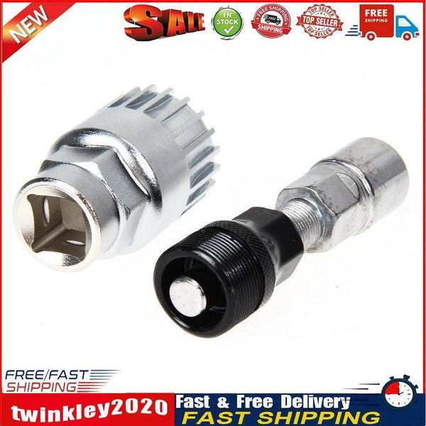 Steel Bike Crank Extractor Bottom Bracket Remover Repair Tool Newly