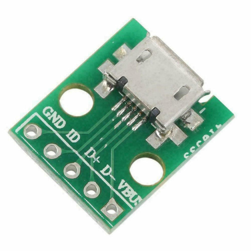 2020 USB Micro Female Socket Breakout Board 2.54mm Adapter Connector Hot?? O1B1