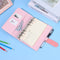 Diary Planner Loose Leaf PU Leather Notebook Notepad File Folder Schedule Book