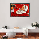 5D Full Round Drill Drawing Picture Santa Diamond Painting Living Room Orname