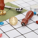 Retro Envelope Various Patterns Sealing Wax Copper Stamp Custom Supply (E)