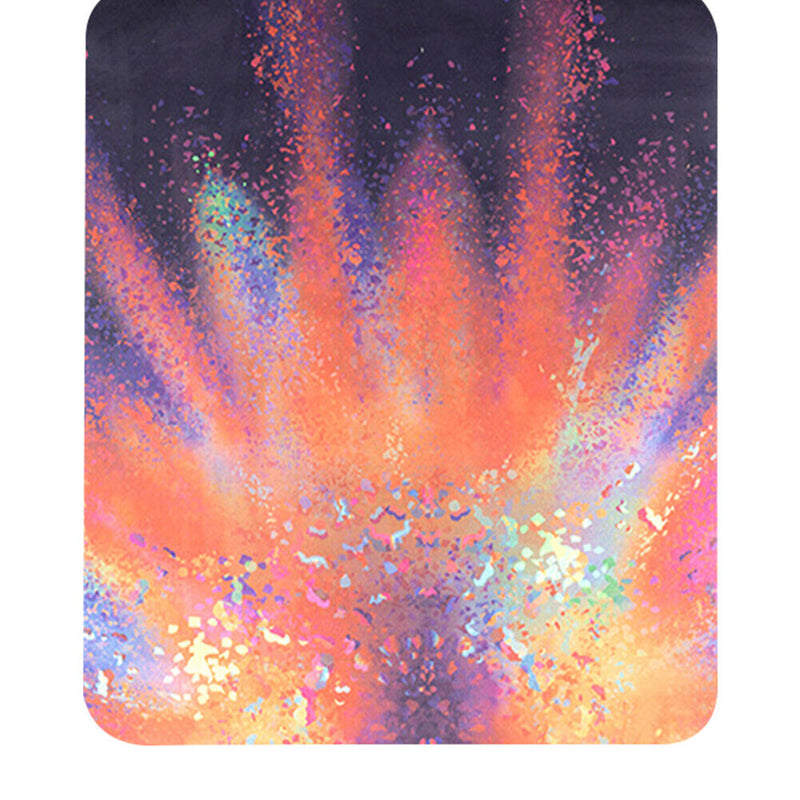 #A PU Thick Non-Slip Yoga Mat High-Density Sports Fitness Mat Home Sports Pilate