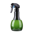 400ml Plastic Transparent Spray Bottle Empty Haircut Mist Sprayer (Green) Newly