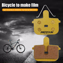 MOTSUV 2pcs MTB Cycling Bike Disc Bicycle Brake Pads Metal Hydraulic Disc Par